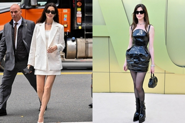 Anne Hathaway mặc đẹp từ đường phố tới thảm đỏ