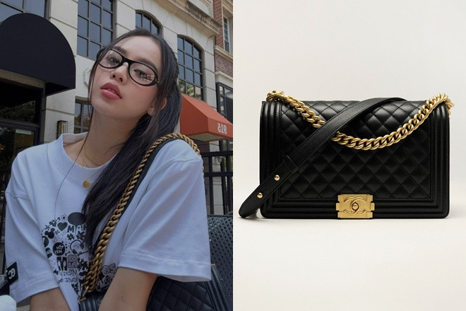 Hoa hậu Thanh Thủy xách túi 300 triệu theo kiểu mời trộm xơi khiến dân mạng lo nơm nớp