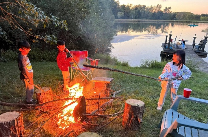 Xuân Mai chia sẻ hình ảnh về các con sau 3 năm