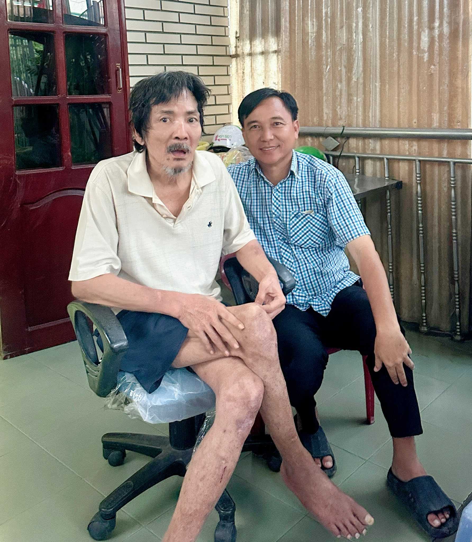 Thương Tín mới nhất: Tăng cân, râu tóc dài - Ảnh 1.