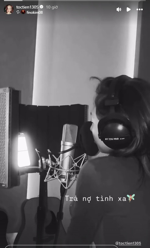 Tóc Tiên than trả nợ tình xa