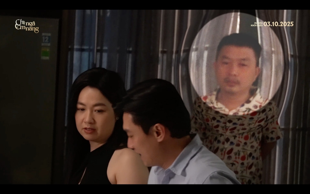 Diễn cảnh tình tứ với Quốc Trường Lê Khánh bất ngờ gọi điện ‘báo cáo’ chồng