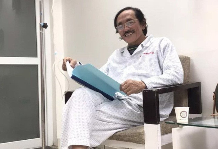 Giang Còi lạc quan điều trị bệnh những ngày cuối đời.