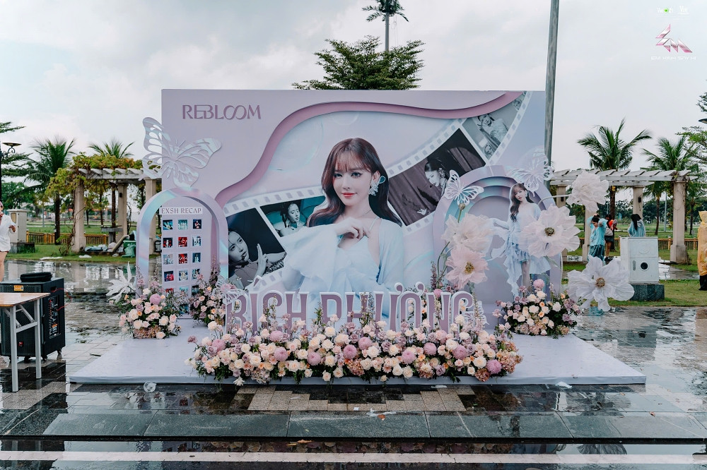 Mặc trời mưa to dàn Em Xinh tập luyện không ngừng nghỉ cho đêm concert