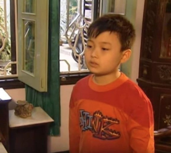 Duy Anh là diễn viên nhí quen thuộc của