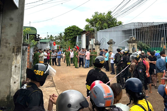 Hiện trường vụ 3 người trong một nhà bị sát hại ở Đắk Lắk