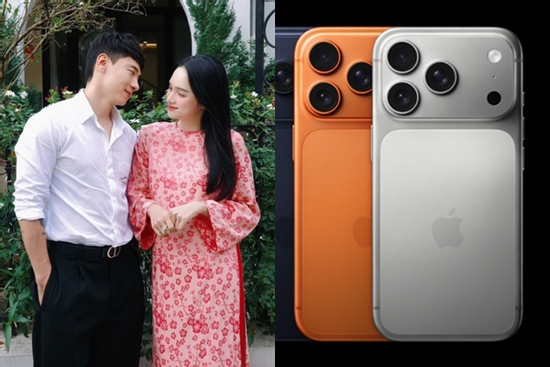 Hương Giang khoe được bạn trai kém 3 tuổi tặng iPhone 17 Promax 64 triệu đồng