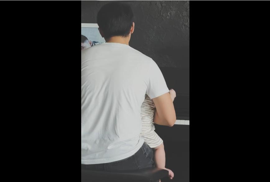 Puka Gin Tuấn Kiệt giấu kín mặt con