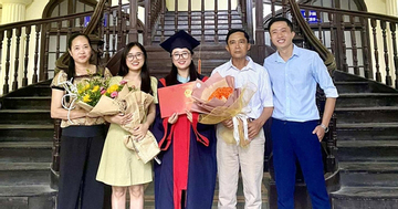 Bố thợ xây, mẹ đan nón nuôi 3 con thành kỹ sư, bác sĩ nội trú, du học sinh Pháp