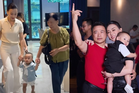 Lộ mối quan hệ của Phương Oanh và mẹ chồng giữa quyết định cho con 1 tuổi đi học