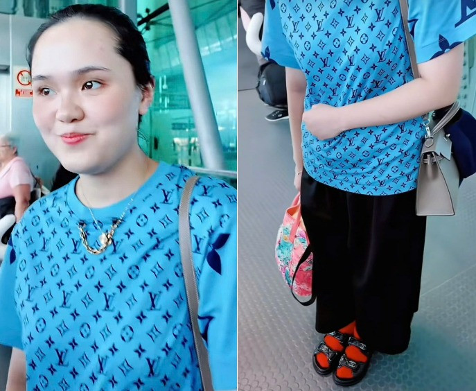 Vợ Duy Mạnh gây tranh cãi với màn đập hộp đồ hiệu như đồ chợ