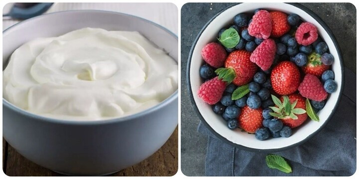Sữa chua và quả mọng có thể làm giảm nguy cơ ung thư