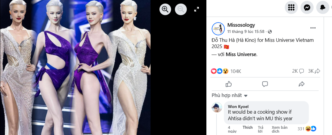 Chị đẹp Vbiz bất ngờ được fan quốc tế rần rần ủng hộ thi Miss Universe tương tác cực khủng là ai