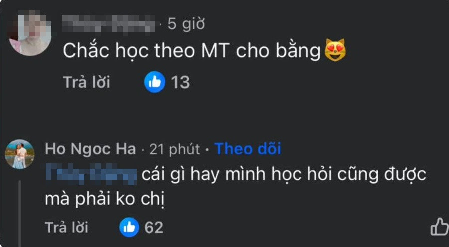 Hồ Ngọc Hà đáp trả khi bị so sánh với Mỹ Tâm