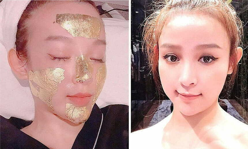 Lệ Quyên kèn cựa Huyền Baby với mốt dát vàng 24k lên mặt đúng kiểu phú bà