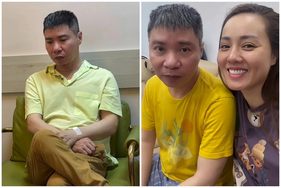 Vợ Công Lý bất ngờ chia sẻ hình ảnh chồng run rẩy, sợ hãi khi ở bệnh viện