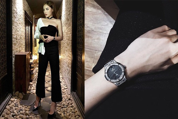 Kỳ Duyên lại vui vui tậu đồng hồ giá gần 1 tỷ đồng bổ sung vào BST hàng hiệu khét mù