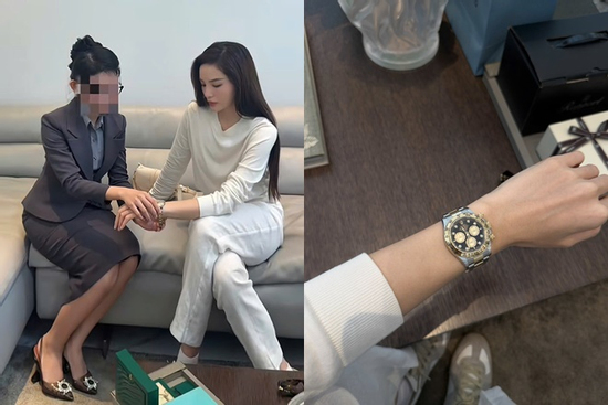 Kỳ Duyên lại 'vui vui' tậu đồng hồ gần 1 tỷ về nhà, bổ sung vào BST hàng hiệu khét mù