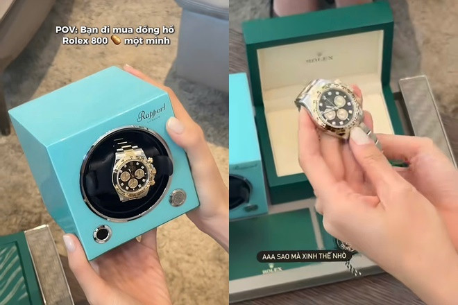 Kỳ Duyên lại vui vui tậu đồng hồ giá gần 1 tỷ đồng bổ sung vào BST hàng hiệu khét mù