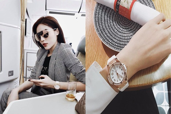 Kỳ Duyên lại vui vui tậu đồng hồ giá gần 1 tỷ đồng bổ sung vào BST hàng hiệu khét mù