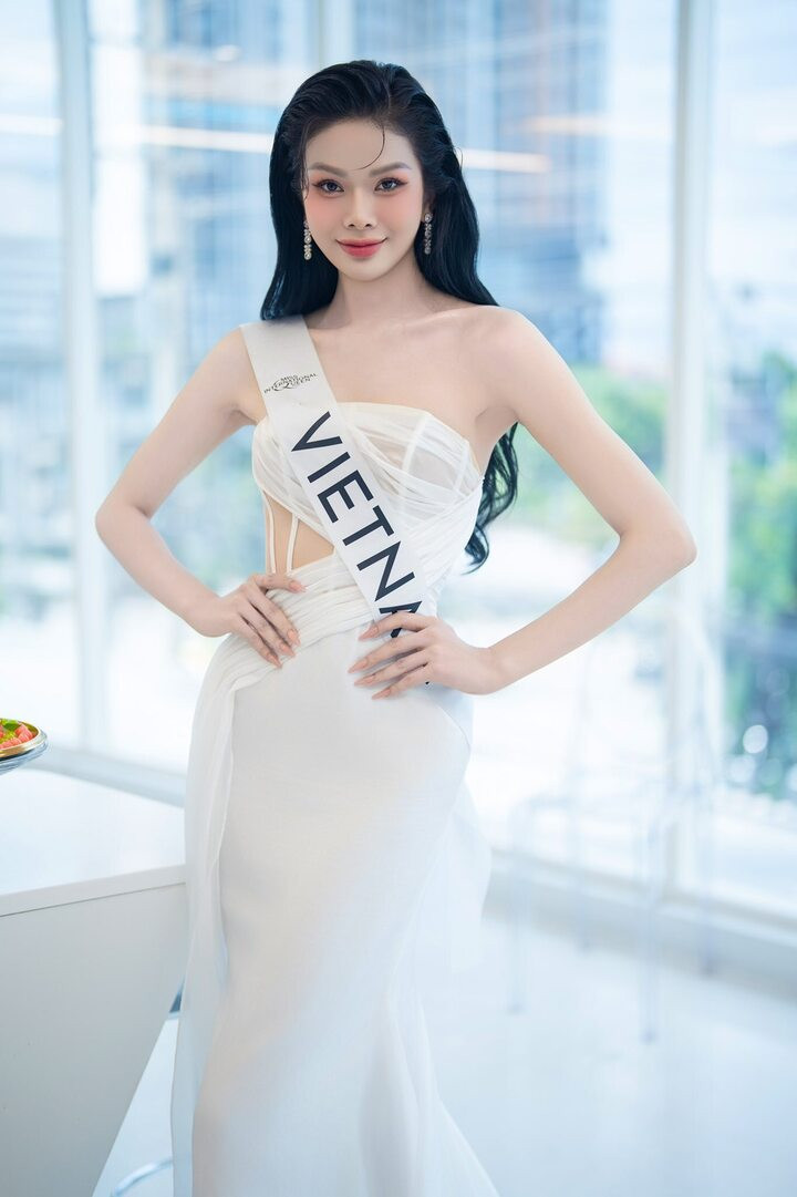 Hà Tâm Như nằm trong top thí sinh ấn tượng tại Miss International Queen 2025.
