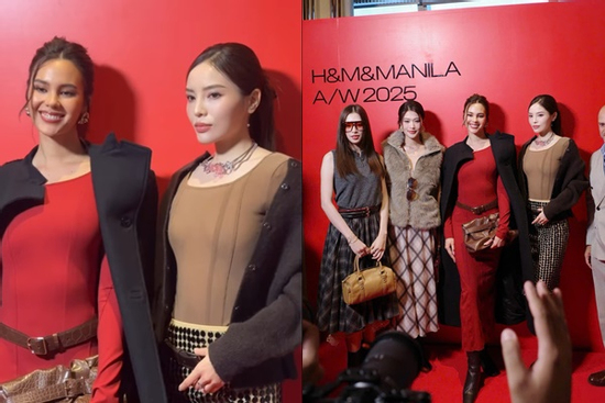 Kỳ Duyên mặt 'đơ như cây cơ' lép vế khi so kè Miss Universe Catriona Gray