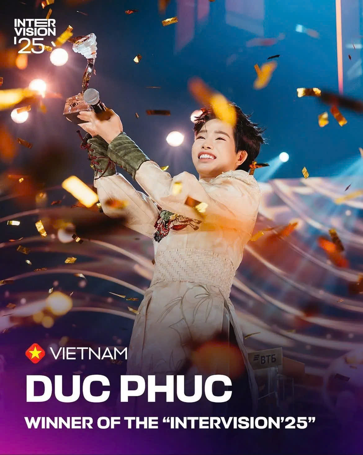 Lý do Bộ Văn hoá  Thể thao và Du lịch lựa chọn Đức Phúc tại cuộc thi quốc tế