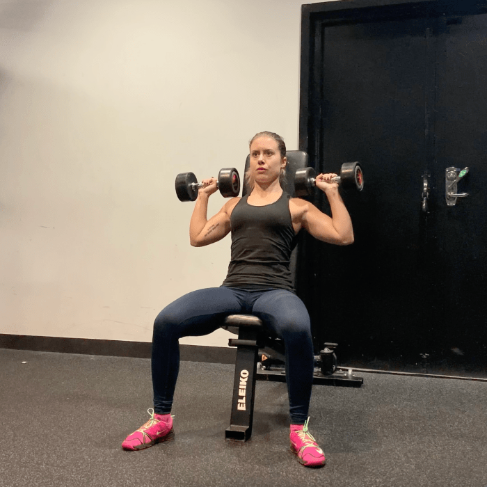 6 động tác trên ghế giúp cánh tay săn chắc trong 30 ngày- Ảnh 3.