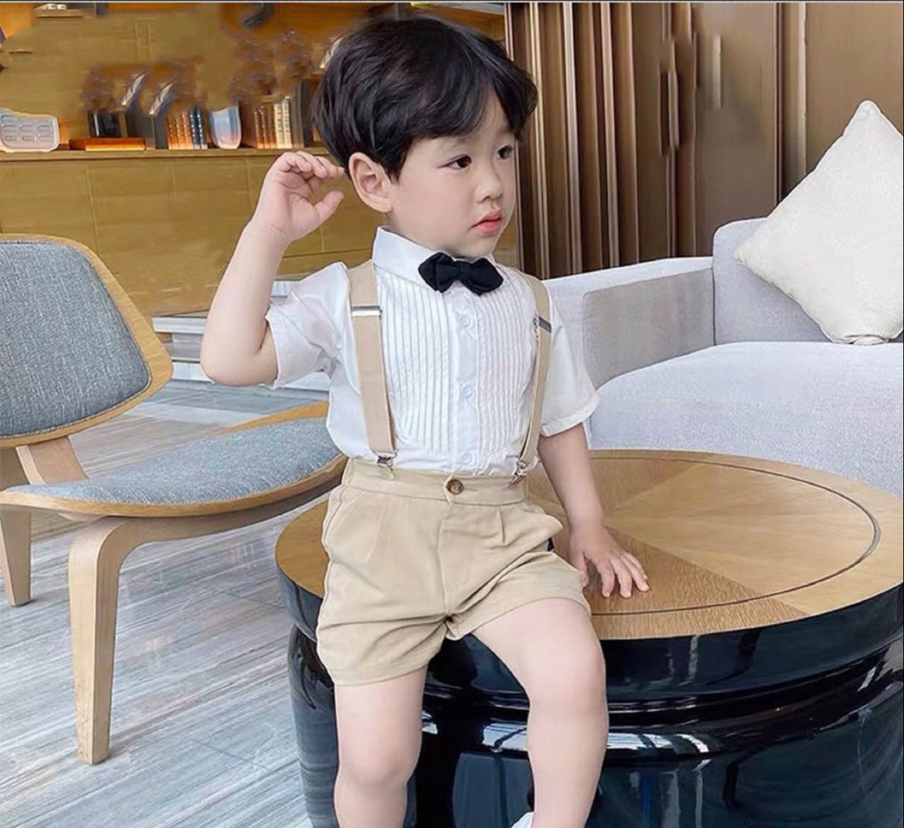 Cách phối đồ style bé trai Hàn Quốc sành điệu - Ảnh 3.