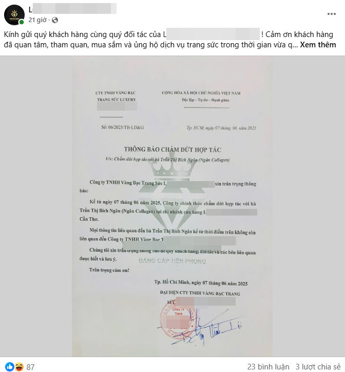 Tranh cãi Ngân Collagen tự nhận cố tình tạo chiêu trò dàn dựng loạt drama để câu view