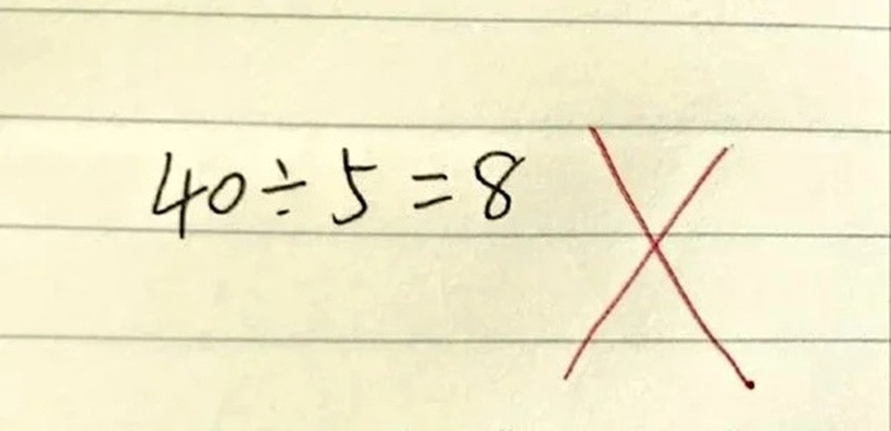 Bài toán tiểu học gây chú ý trên mạng xã hội Trung Quốc. Ảnh: SaoStar