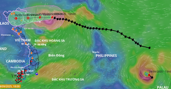 Tin đặc biệt: Miền Bắc hứng chịu 'song bão', tâm điểm ảnh hưởng bão số 9 ở đâu?