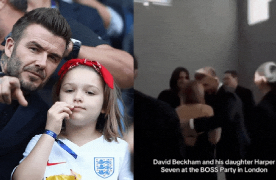 2 hành động dứt khoát mới thấy Harper lớn rồi, Beckham phải thay đổi cách bày tỏ tình cảm với con đi