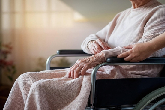 3 con trai từ chối chăm sóc, mẹ già 72 tuổi bật khóc trên xe lăn