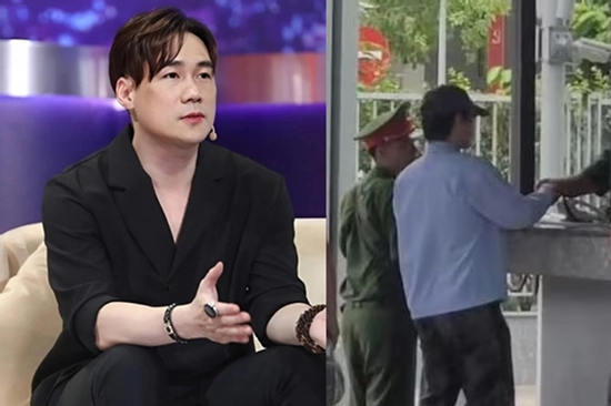 Ca sĩ Khánh Phương có mặt tại trụ sở Công an TP.HCM để làm việc