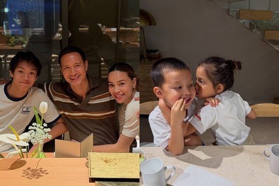 Hồ Ngọc Hà khoe ảnh gia đình, được khen khéo nuôi dạy con!