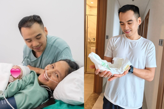 Ông xã H'Hen Niê gây tranh cãi khi khoe bỉm của con