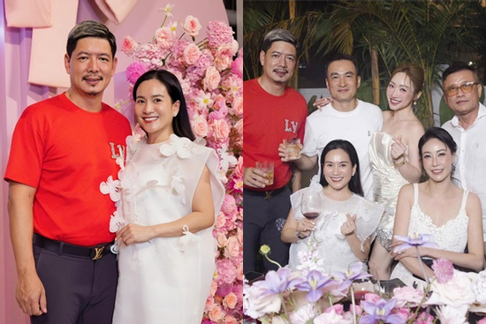 Bình Minh xuất hiện già nua, 'xuống mã' trong tiệc sinh nhật con gái Chi Bảo