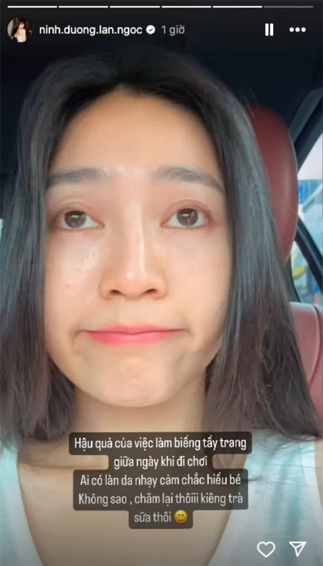 Ninh Dương Lan Ngọc lộ mặt mộc đầy khuyết điểm gây thất vọng