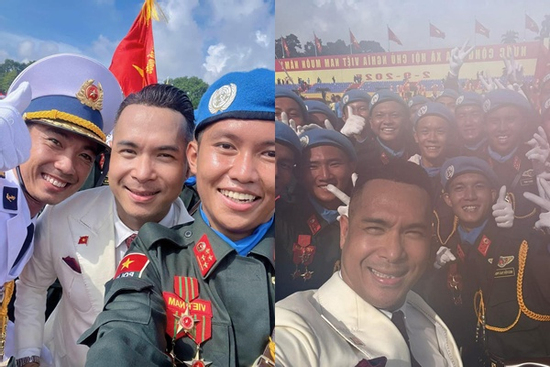 Cuối cùng Trương Thế Vinh cũng có bức ảnh tử tế kỉ niệm diễu binh A80