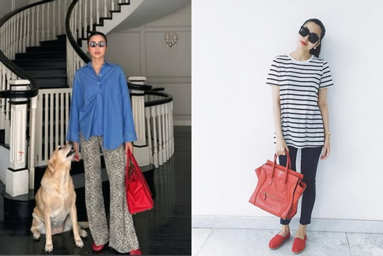 Tăng Thanh Hà xài chán chê 1 chiếc túi hiệu suốt 10 năm