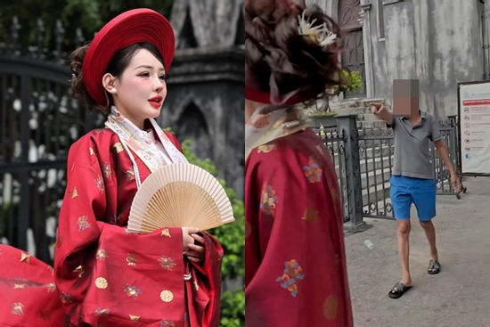 Ngân 98 nói gì khi bị 'quy chụp' đuổi du khách ở Nhà thờ Lớn?