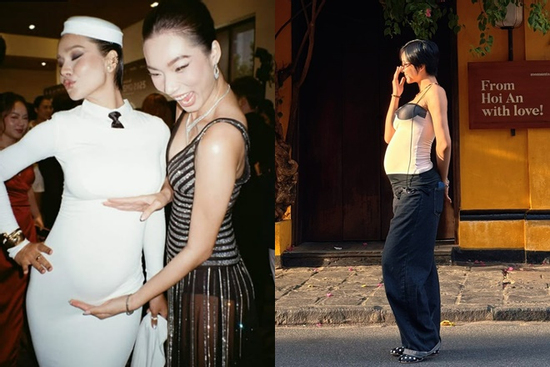Sao nữ vừa công khai có thai: Mẹ bầu chất nhất nhì Vbiz, bụng to tướng vẫn slay!