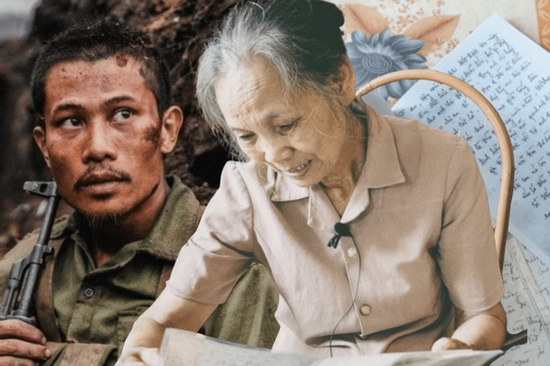 Bức thư tiễn biệt phiên bản đời thật của 'đội trưởng Tạ' trong Mưa Đỏ và câu chuyện 30 năm tìm chồng của 'người vợ 7 ngày'