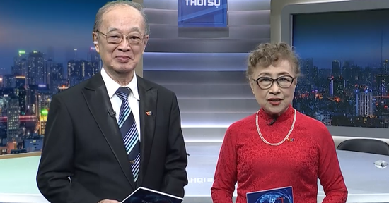 Giọng đọc huyền thoại Kim Tiến, Thanh Hùng bất ngờ dẫn bản tin Thời sự VTV