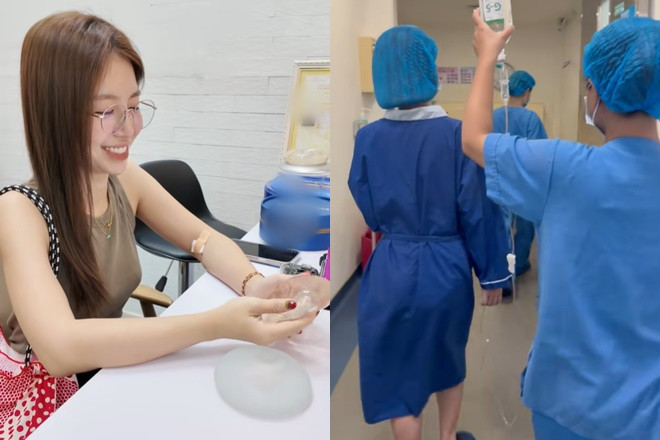 Hot girl bộ 3 sát thủ đình đám Hà Thành một thời công khai nâng ngực