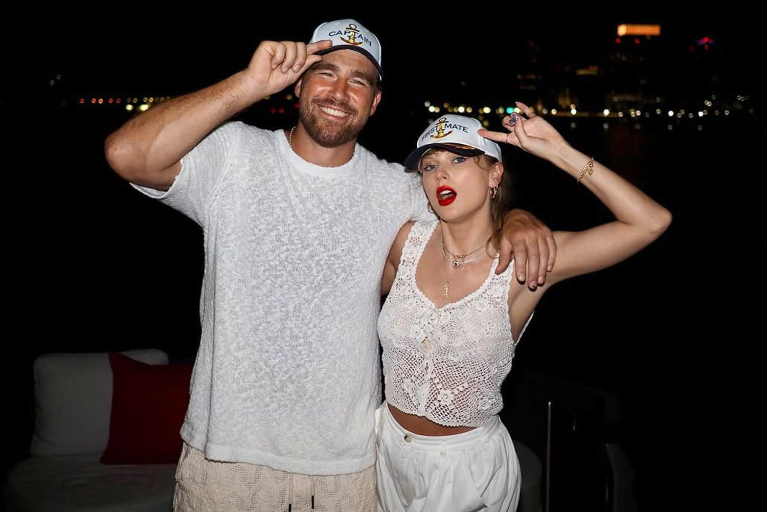 travis kelce taylor swift instag