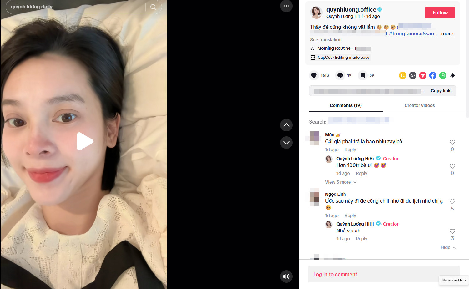 Đi đẻ sướng như Quỳnh Lương chi hơn 100 triệu đồng tận tưởng 7 ngày ở cữ đẳng cấp 5 sao