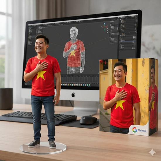 Vì sao trend biến ảnh chân dung thành tượng sáp AI gây sốt mạng?