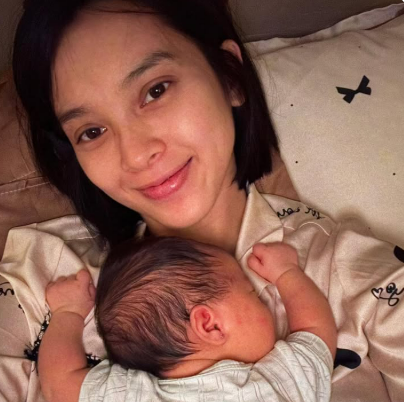 Từng tăng 15kg Quỳnh Lương tiết lộ cân nặng sau 1 tháng sinh con khiến ai cũng choáng